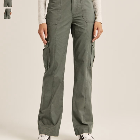Abercrombie cargo pants NEW - Picture 1 of 9